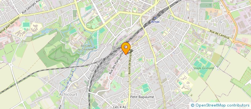 localisation de l'entreprise SCI DEL à ARRAS