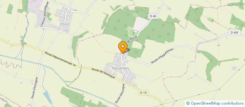 localisation de l'entreprise SCI DEL BENITO  NOUEILLES