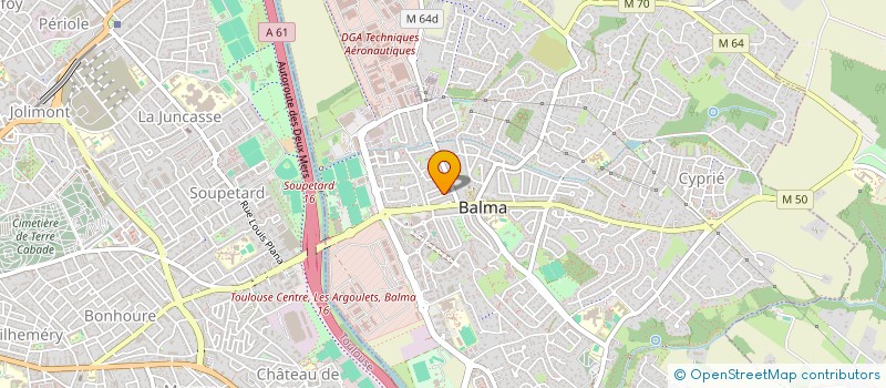 localisation de l'entreprise SCI DEL COL à BALMA