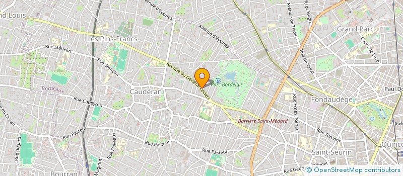 localisation de l'entreprise SCI DEL RIO IMMO  BORDEAUX