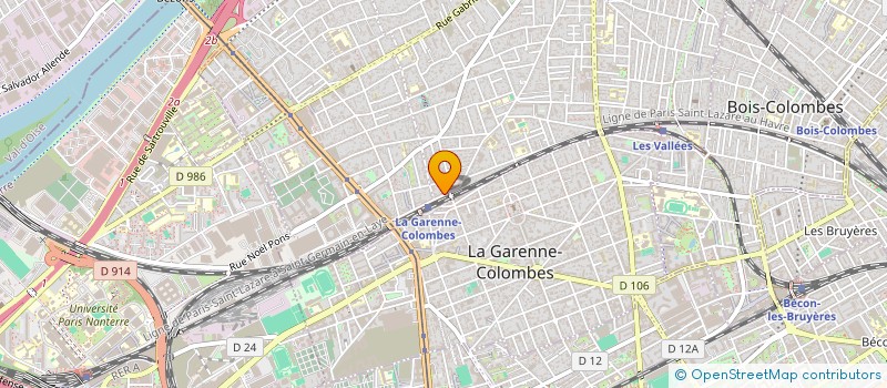 localisation de l'entreprise SCI DEL SOL  COLOMBES