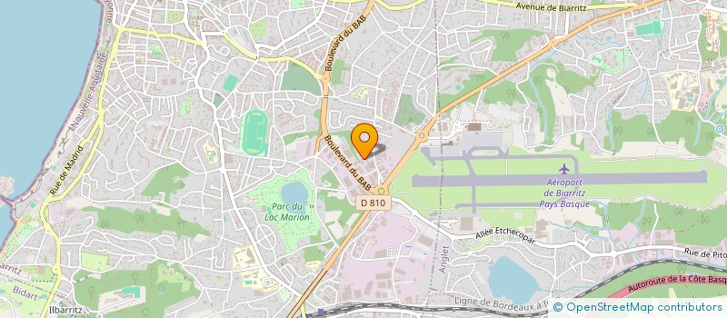 localisation de l'entreprise SCI DEL SOL à BIARRITZ