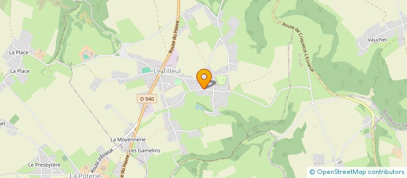 localisation de l'entreprise SCI DEL THIE  PAIMPONT