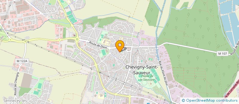 localisation de l'entreprise SCI DEL TRANSACTIONS  CHEVIGNY-SAINT-SAUVEUR