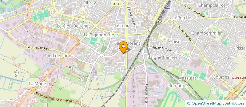 localisation de l'entreprise SCI DELA  NIORT
