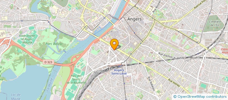 localisation de l'entreprise SCI DELAAGE à ANGERS