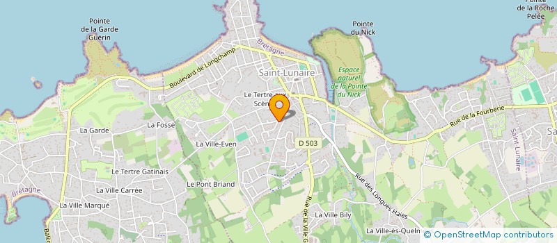 localisation de l'entreprise SCI DELABORDE  SAINT-BRIAC-SUR-MER