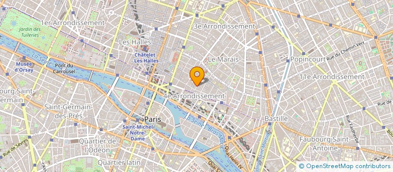 localisation de l'entreprise SCI DELACALADE  PARIS