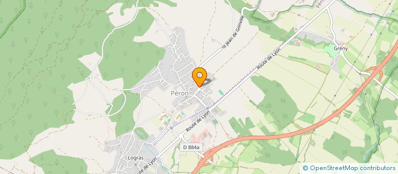 localisation de l'entreprise SCI DELACHAT IMMOBILIER  PERON