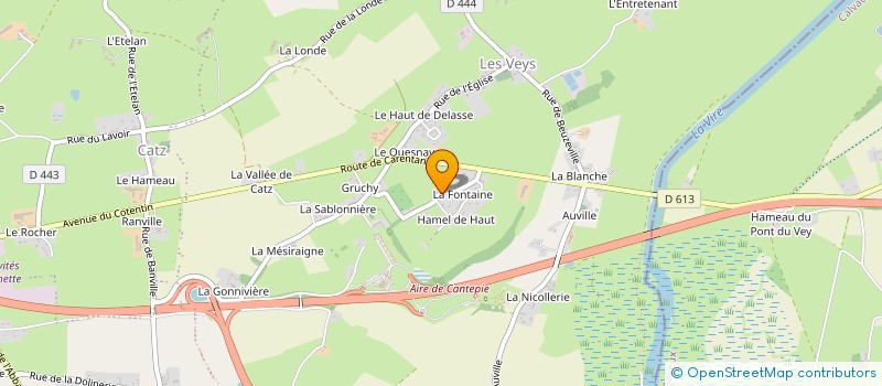 localisation de l'entreprise SCI DELACOUR-DESSERROUER à CARENTAN-LES-MARAIS