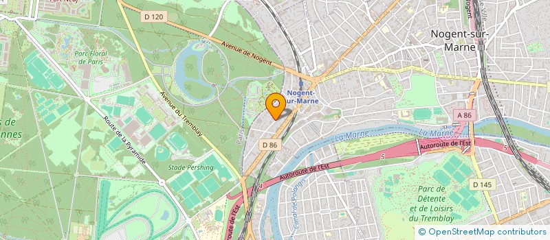 localisation de l'entreprise SCI DELACROIX à NOGENT-SUR-MARNE