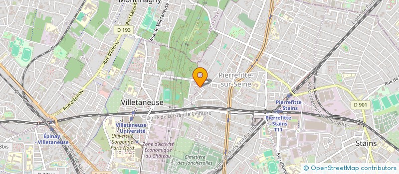 localisation de l'entreprise SCI DELAFFOM à PIERREFITTE-SUR-SEINE