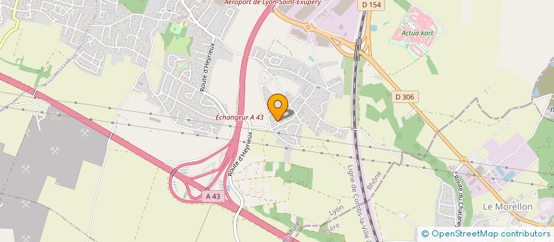 localisation de l'entreprise SCI DELAGARE  SAINT-LAURENT-DE-MURE