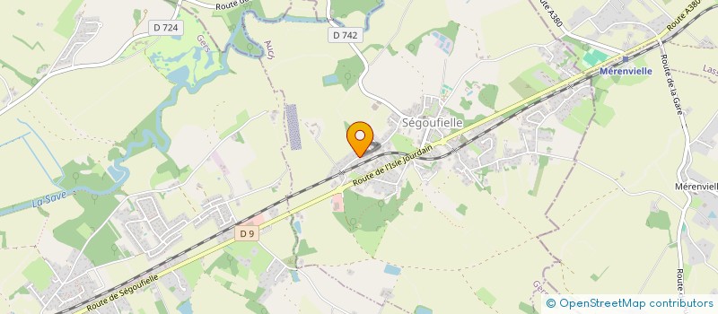 localisation de l'entreprise SCI DELAGE TOULOUSE  SEGOUFIELLE