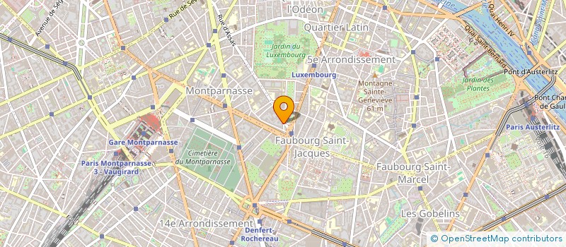 localisation de l'entreprise SCI DELAGRANGE  PARIS