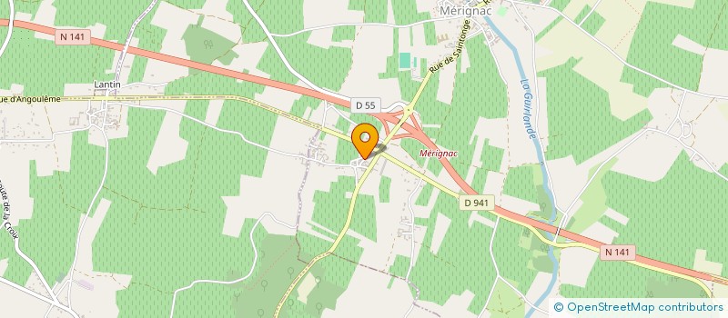 localisation de l'entreprise SCI DELAGRANGE à MERIGNAC