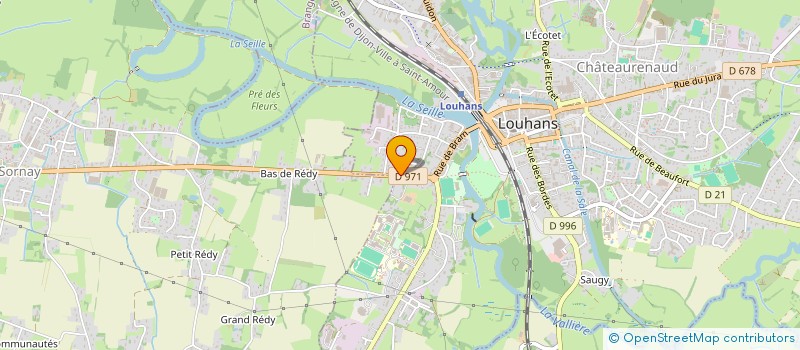 localisation de l'entreprise SCI DELAHAYE à LOUHANS