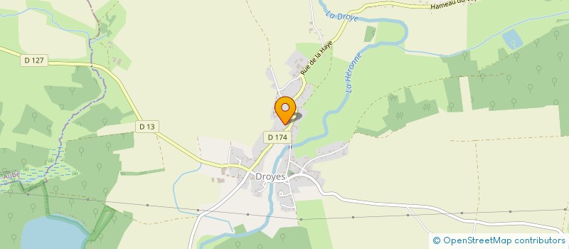 localisation de l'entreprise SCI DELAHAYE à RIVES DERVOISES