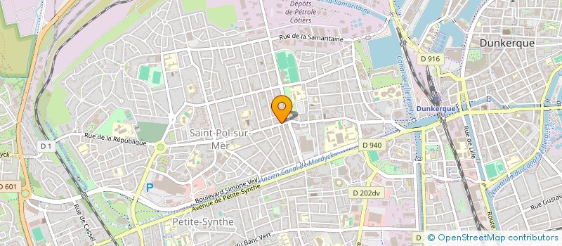 localisation de l'entreprise SCI DELAHAYE à DUNKERQUE