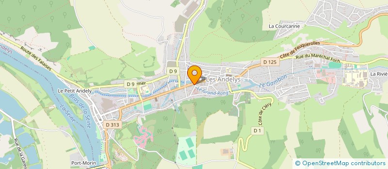 localisation de l'entreprise SCI DELAHAYE à LES ANDELYS