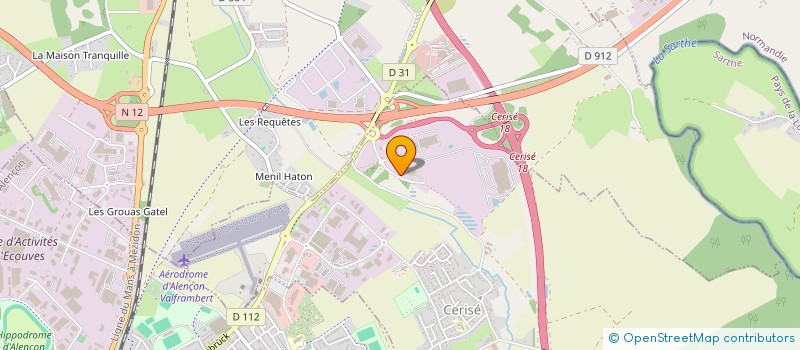 localisation de l'entreprise SCI DELAHAYE BMA à CERISE