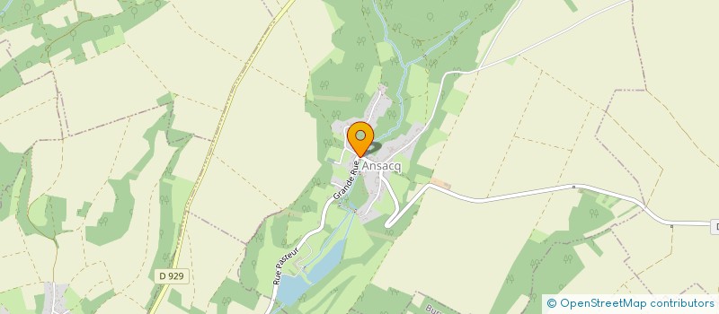 localisation de l'entreprise SCI DELAHOCHE DECAUDIN  ANSACQ