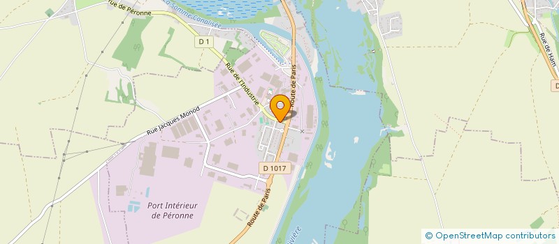 localisation de l'entreprise SCI DELAIGLE ET FILS  PERONNE