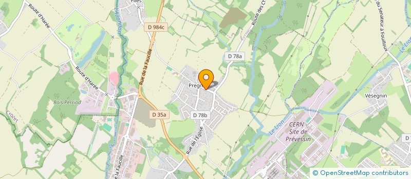 localisation de l'entreprise SCI DELAIN à SAINT-GENIS-POUILLY