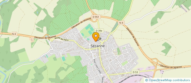 localisation de l'entreprise SCI DELAITRE à SEZANNE