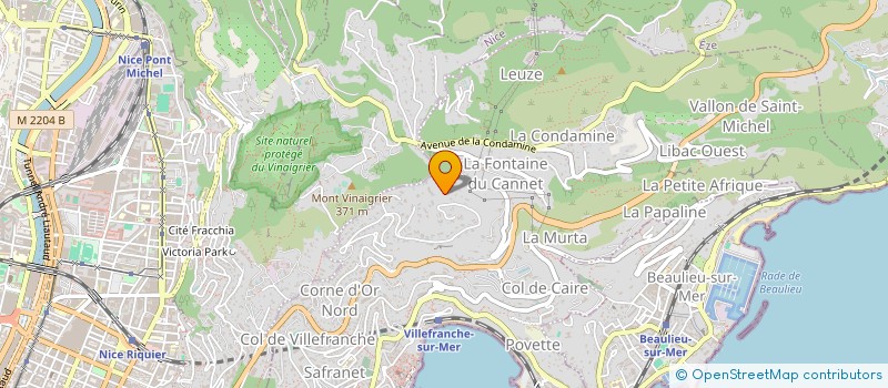 localisation de l'entreprise SCI DELAL II à VILLEFRANCHE-SUR-MER