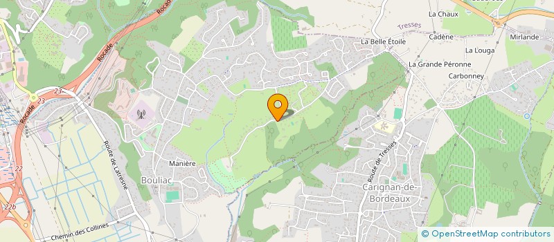 localisation de l'entreprise SCI DELALANDE  BOULIAC