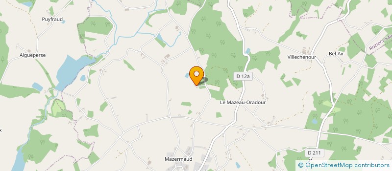 localisation de l'entreprise SCI DELALLE  SAINT-MEARD