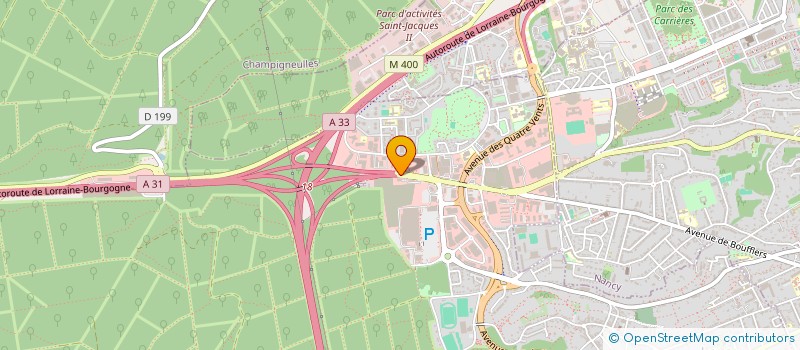 localisation de l'entreprise SCI DELAMAJO  LAXOU