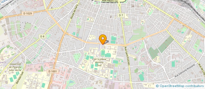 localisation de l'entreprise SCI DELAMBRE  AMIENS