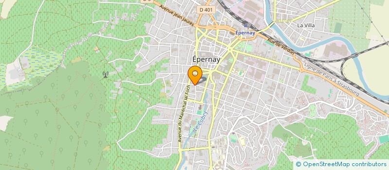 localisation de l'entreprise SCI DELAN à EPERNAY