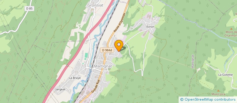 localisation de l'entreprise SCI DELAN  MARTIGNAT