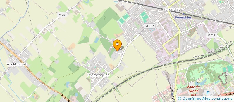 localisation de l'entreprise SCI DELANGUE JRCV  PREMESQUES