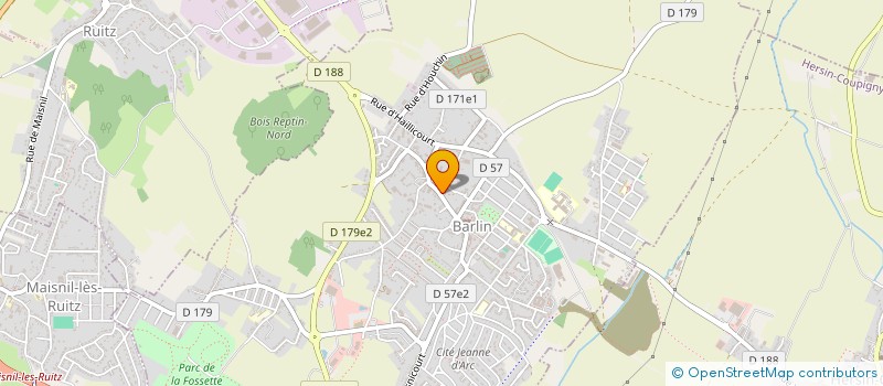 localisation de l'entreprise SCI DELANNAY  MAISNIL-LES-RUITZ