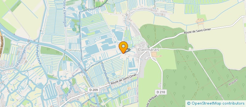 localisation de l'entreprise SCI DELANNOY LELEU  CLAIRMARAIS