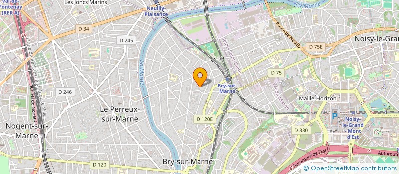 localisation de l'entreprise SCI DELANOUE BELLACHES à BRY-SUR-MARNE