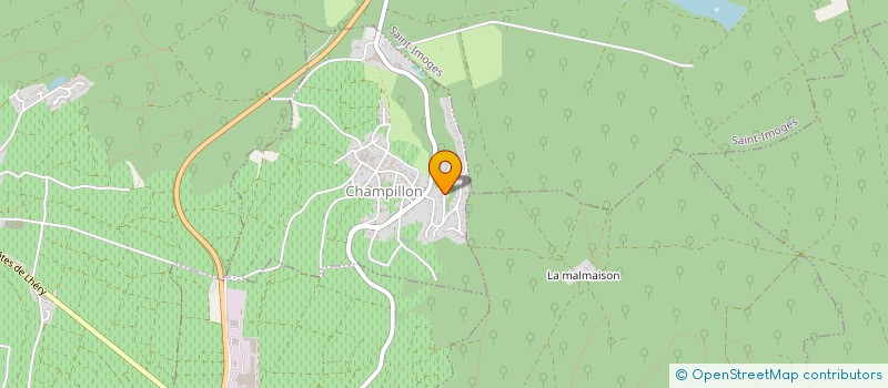 localisation de l'entreprise SCI DELAPAS  CHAMPILLON