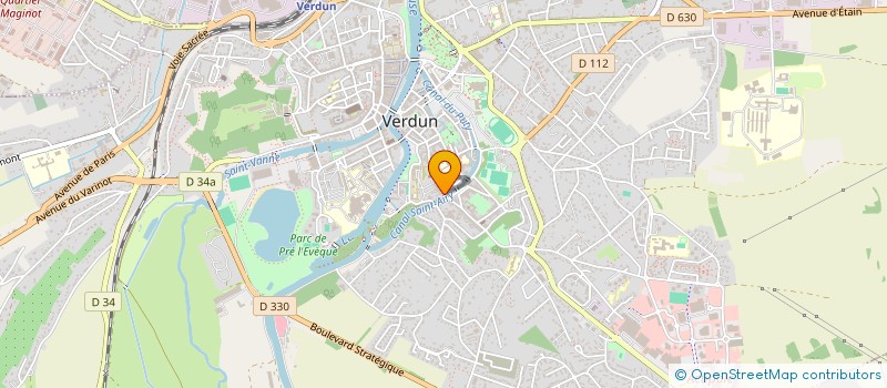 localisation de l'entreprise SCI DELAPIERRE à VERDUN