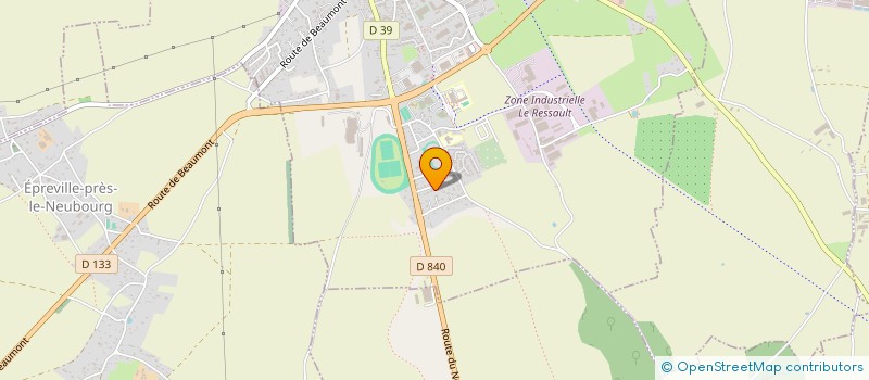 localisation de l'entreprise SCI DELAPORTE  LE NEUBOURG