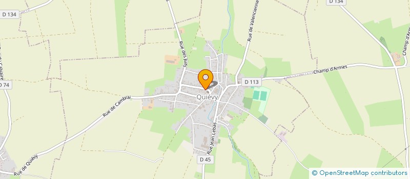 localisation de l'entreprise SCI DELAPORTE B ET I  QUIEVY