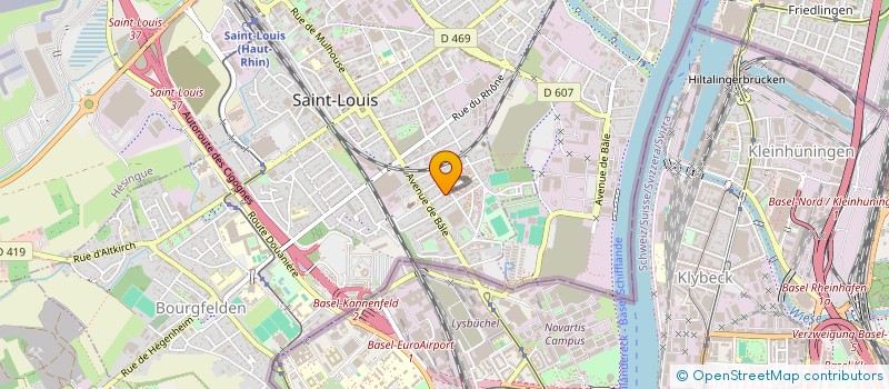 localisation de l'entreprise SCI DELAR  SAINT-LOUIS