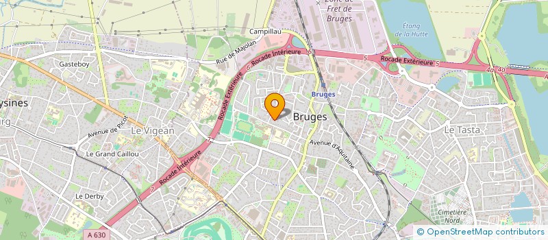 localisation de l'entreprise SCI DELARCHE MARIE  BRUGES