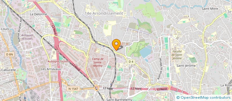 localisation de l'entreprise SCI DELASPRE IMMOBILIER à MARSEILLE