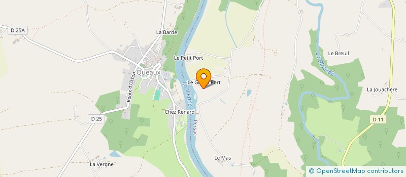 localisation de l'entreprise SCI DELASSUS à PERSAC