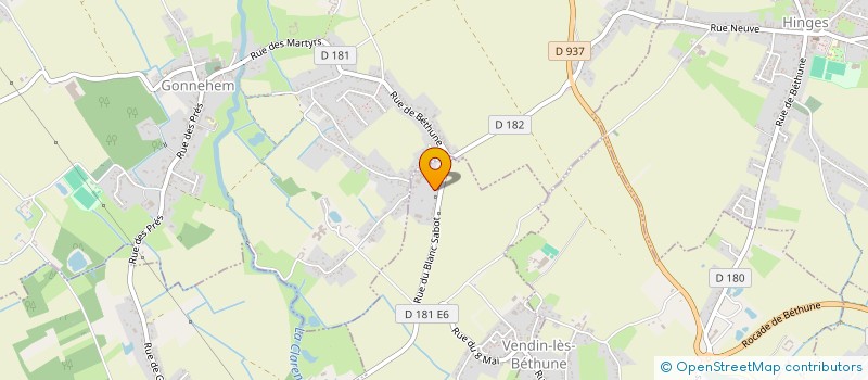 localisation de l'entreprise SCI DELAT DELA  OBLINGHEM