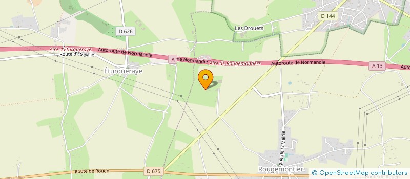 localisation de l'entreprise SCI DELATRE  ROUGEMONTIERS